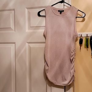 Express shimmer top xs